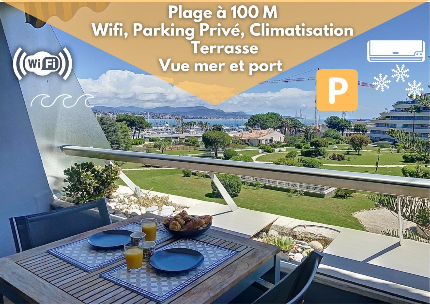 T1bis Vue Et Port Marina Baie Des Anges